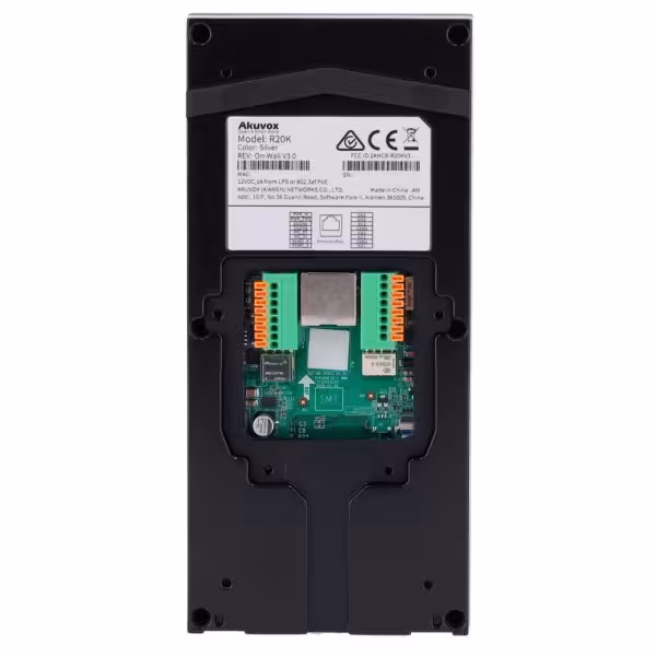 Kaufen AKUVOX AK-R20K IP-Video-Türsprechanlage zur Aufputzmontage – 2-Mpx-Kamera | Gegensprechfunktion (bidirektionales Audio) –