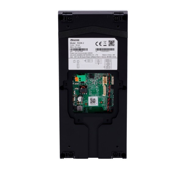 Acheter AKUVOX AK-R20K-2 Interphone vidéo 2 fils en saillie - Caméra 2 Mpx | Audio bidirectionnel - Ouverture par carte EM/MF, N