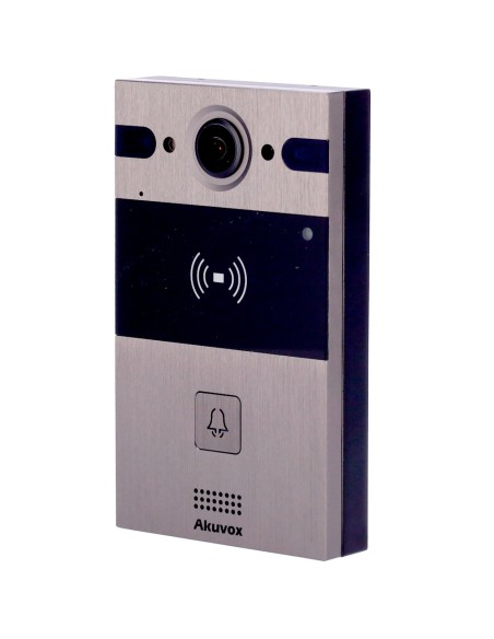 Comprar AKUVOX AK-R25A Videoportero IP en superficie - Cámara 4 Mpx gran angular | Audio bidireccional - Apertura con tarjeta EM