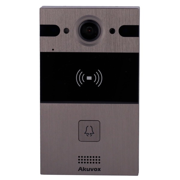 Kaufen AKUVOX AK-R25A IP-Video-Türsprechanlage zur Aufputzmontage – 4-MP-Weitwinkelkamera | Zwei-Wege-Audio – Öffnung per EM-Kar