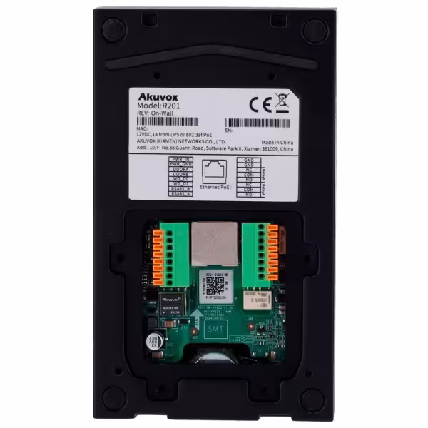 Acquistare AKUVOX AK-R25A Videocitofono IP da superficie - Telecamera grandangolare 4 Mpx | Audio bidirezionale - Apertura con s