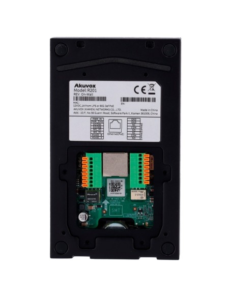 Comprar AKUVOX AK-R25A Videoportero IP en superficie - Cámara 4 Mpx gran angular | Audio bidireccional - Apertura con tarjeta EM