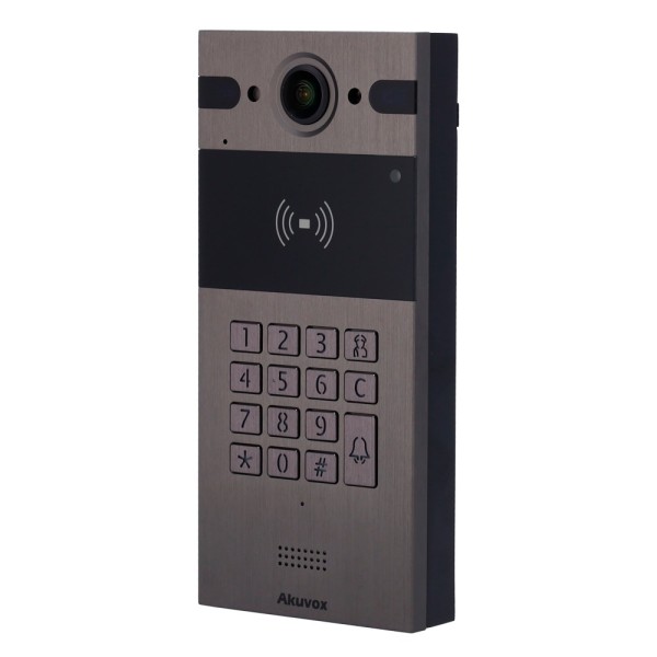 Comprar AKUVOX AK-R25K Videoportero IP en superficie - Cámara 4 Mpx gran angular | Audio bidireccional - Apertura con tarjeta EM