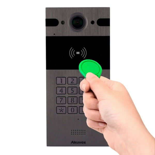Kaufen AKUVOX AK-R25K IP-Video-Türsprechanlage zur Aufputzmontage – 4‑MP-Weitwinkelkamera | Gegensprechfunktion (bidirektionales
