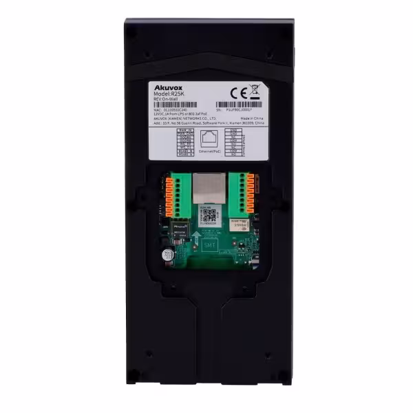Acheter AKUVOX AK-R25K interphone vidéo IP en saillie - Caméra grand angle 4 Mpx | Audio bidirectionnel - Ouverture avec carte E