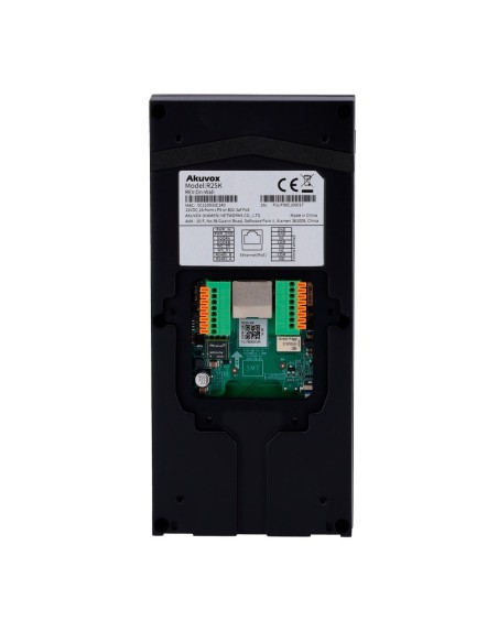 Comprar AKUVOX AK-R25K Videoportero IP en superficie - Cámara 4 Mpx gran angular | Audio bidireccional - Apertura con tarjeta EM