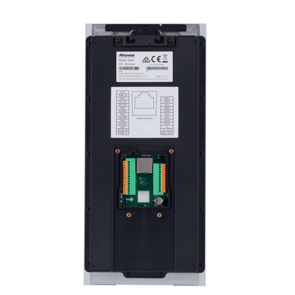 Acheter AKUVOX AK-R28A-BIM Interphone vidéo IP - Caméra 2 Mpx | Audio bidirectionnel et BIM - Ouverture avec carte EM/MF et code