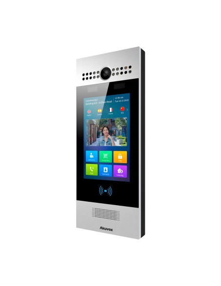 Kaufen AKUVOX AK-R29C-L IP-Video-Türsprechanlage – Kamera 3 MP/1 MP | Bidirektionales Audio und Video – Gesichtserkennung, Karte