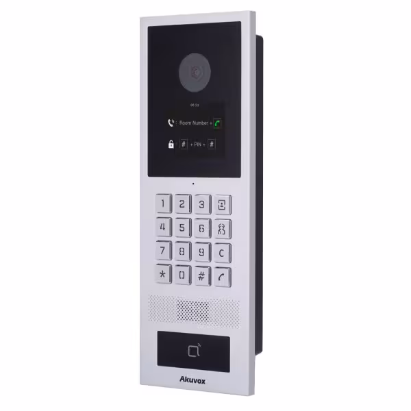 Kaufen AKUVOX AK-S532 vandalensichere IP-Video-Türsprechanlage IK08 – 2-Mpx-Kamera | Bidirektionales Audio – EM/MF-Karte, NFC, B