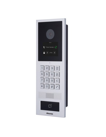 Acheter AKUVOX AK-S532 Visiophone IP antivandale IK08 - Caméra 2 Mpx | Audio bidirectionnel - Carte EM/MF, NFC, BLE et code PIN 