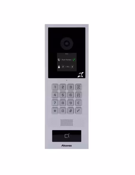 Kaufen AKUVOX AK-S532-BIM vandalismusgeschützte IP-Video-Türsprechanlage IK08 – 2-Mpx-Kamera | Bidirektionales Audio und BIM – E