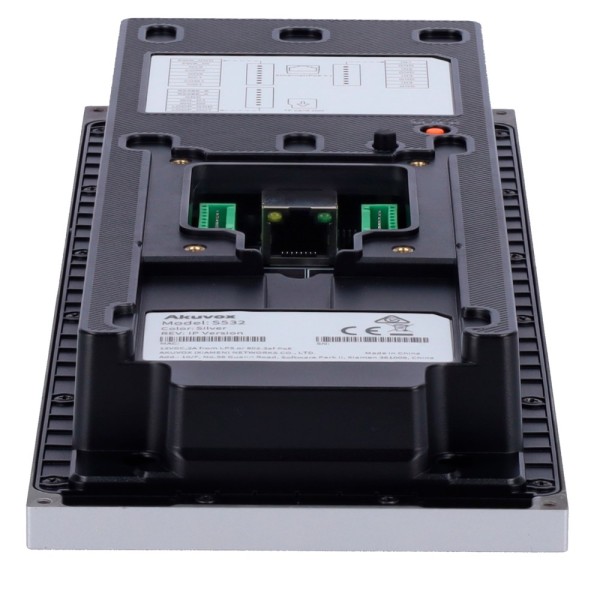 Acheter AKUVOX AK-S532-BIM Interphone vidéo IP antivandale IK08 - Caméra 2 Mpx | Audio bidirectionnel et BIM - Carte EM/MF, NFC,