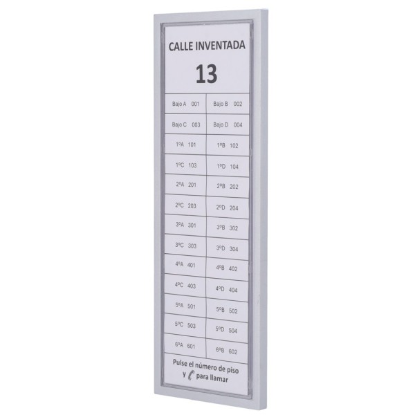 Kaufen AKUVOX AK-S532-INFOMODULE Informationsmodul – Personalisierbar – Kompatibel mit AK-S532 – Aufputz- oder Unterputzmontage