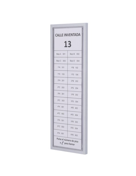 Kaufen AKUVOX AK-S532-INFOMODULE Informationsmodul – Personalisierbar – Kompatibel mit AK-S532 – Aufputz- oder Unterputzmontage
