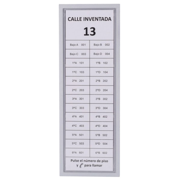 Kaufen AKUVOX AK-S532-INFOMODULE Informationsmodul – Personalisierbar – Kompatibel mit AK-S532 – Aufputz- oder Unterputzmontage