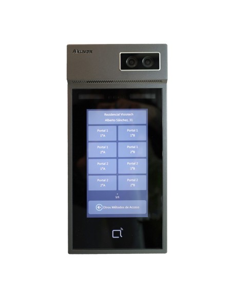 Comprar AKUVOX AK-S535 Videoportero IP antivandálico IK08 - Cámara 2 Mpx/1 Mpx | Audio bidireccional - Facial, tarjeta, NFC, PIN