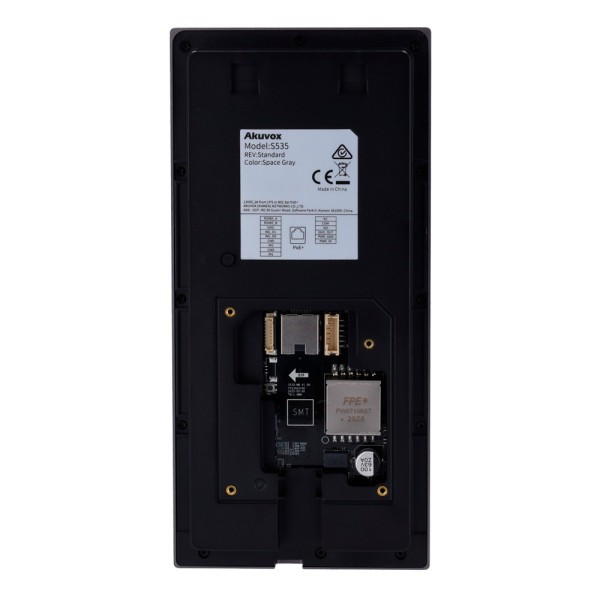 Comprar AKUVOX AK-S535 Videoportero IP antivandálico IK08 - Cámara 2 Mpx/1 Mpx | Audio bidireccional - Facial, tarjeta, NFC, PIN