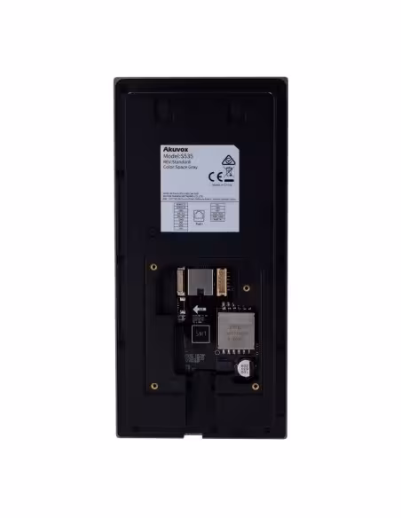 Acheter AKUVOX AK-S535 Visiophone IP antivandale IK08 - Caméra 2 Mpx/1 Mpx | Audio bidirectionnel - Reconnaissance faciale, cart