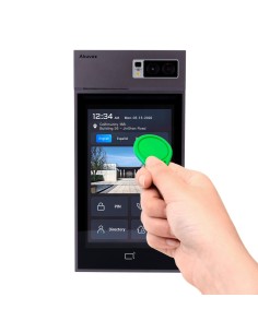 Akuvox AK-S539 Vídeo de pagamento de IK IP - Câmera 5 MPX / 2 MPX | Vídeo de áudio e bidirecional - facial, cartão, pin, nfc 2