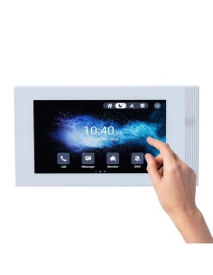 Comprar AKUVOX AK-S562W-S-WHITE Monitor Linux para videoportero - Pantalla TFT de 7" | Montaje en superficie - Audio bidire 2