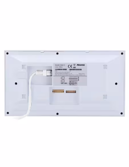 Kaufen AKUVOX AK-S562W-S-WHITE Linux-Monitor für Video-Türsprechanlage – 7"-TFT-Display | Aufputzmontage – Zwei-Wege-Audio bidir