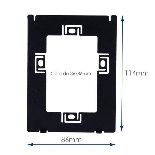 Acquista AKUVOX AK-S562W-S-WHITE Monitor Linux per videocitofono - Schermo TFT da 7" | Montaggio a superficie - Audio bidirezion