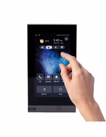 Kaufen AKUVOX AK-S562W-V Linux-Monitor für Video-Türsprechanlage – 7" vertikales TFT-Display – Kristallklarer bidirektionaler To