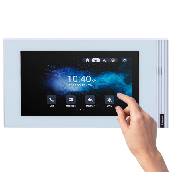 Comprar AKUVOX AK-S562W-WHITE Monitor Linux para videoportero - Pantalla TFT de 7"  - Audio bidireccional Crystal Clear | E