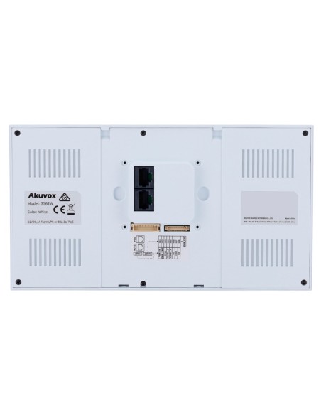 Acquistare AKUVOX AK-S562W-WHITE Monitor Linux per videocitofono - Schermo TFT da 7" - Audio bidirezionale Crystal Clear | E