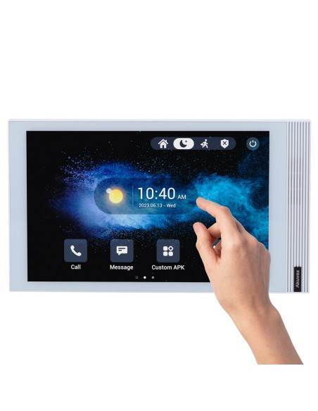 Comprar AKUVOX AK-S563-WHITE Monitor Android 12.0 para videoportero - Pantalla IPS de 8" - Audio bidireccional Crystal Clea