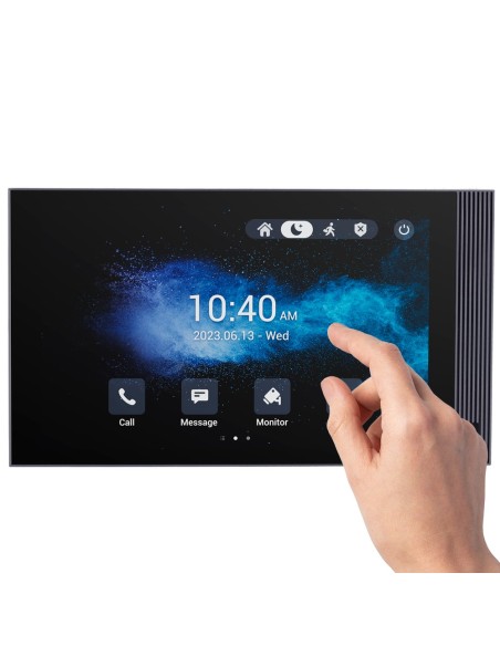 Akuvox AK-S563W Android Monitor 12.0 para player de vídeo - 8 & quot IPS tela - Cristal de áudio bidirecional | Ui fácil - 