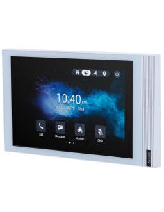 Akuvox AK-S563W-White Android 12.0 Monitor para a porta de vídeo - 8 & CHEP Tela IPS - Cristal de áudio Bidirecional | Fácil