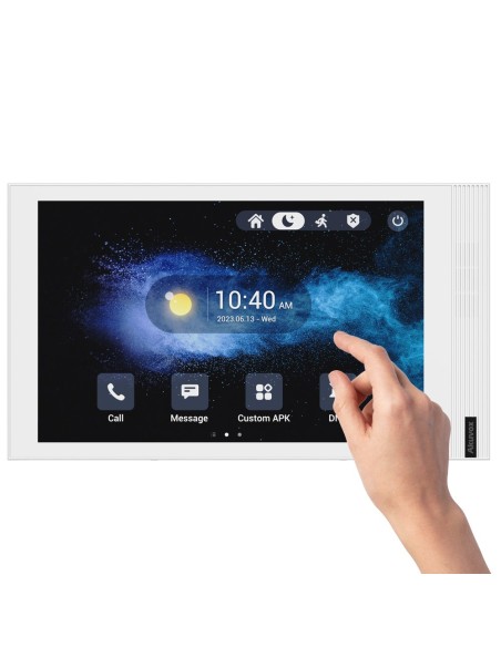 Kaufen AKUVOX AK-S563W-WHITE Android-12.0-Monitor für Video-Türsprechanlage – 8"-IPS-Display – bidirektionales Crystal-Clear-Aud