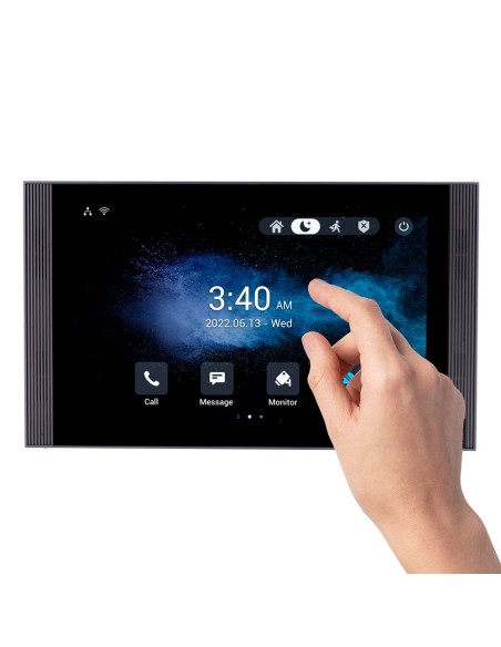 Kaufen AKUVOX AK-S565W Linux-Monitor für Video-Türsprechanlage – 10"-IPS-Display – Kristallklares Zwei-Wege-Audio | Easy U
