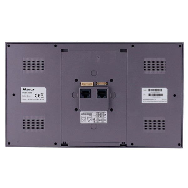 Akuvox AK-S565W Linux Monitor para player de vídeo - 10 & Tela IPS - Cristal de áudio bidirecional | Ui fácil - TCP / IP