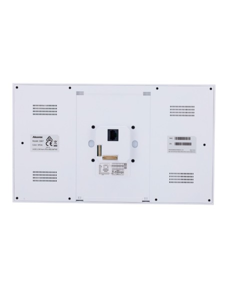 Akuvox AK-S567-White Monitor Android 12.0 para player de vídeo - 10 & Tela IPS - Cristal de áudio bidirecional | Fácil