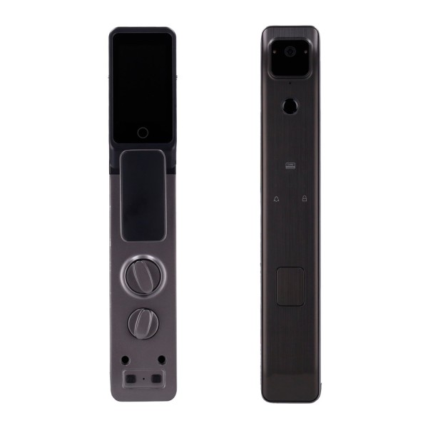Acquista AKUBELA AK-SL50 serratura intelligente con videocitofono - impronta digitale, tessera e PIN - 50 utenti | WiFi - fotoca