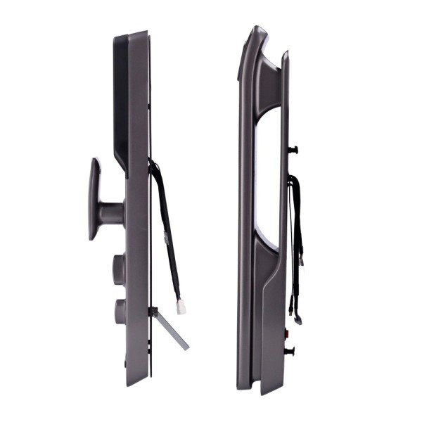 Akubela AK-SL50 Bloqueio inteligente com entrada de porta de vídeo - Pegada, Cartão e Pin - 50 usuários | Wi-Fi - câmera 2 MPX e