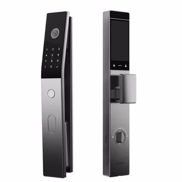 Kaufen AKUVOX AK-SL60 intelligentes Türschloss mit Video-Türsprechanlage – Gesicht, Handfläche, Vene, Fingerabdruck, Karte, NFC 