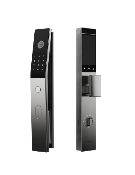 Acheter AKUVOX AK-SL60 serrure intelligente avec vidéophone - Reconnaissance faciale, paume, veine, empreinte digitale, carte, N
