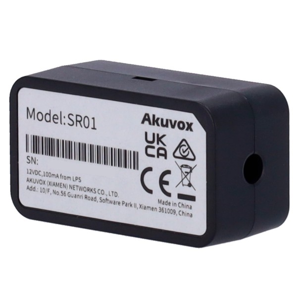 Kaufen AKUVOX AK-SR01 sicheres Türmodul – kompakte Größe für Unterputzdosen – Kommunikation RS485 | Tastereingang