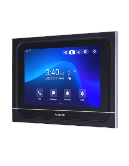 Acquista AKUVOX AK-X933W Monitor Android 9.0 per Videocitofono - Schermo IPS da 7" - Audio bidirezionale Crystal Clear | Ea