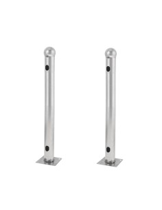 Acheter OEM ALF-50T Support pour barrière modèle T - 2 unités - Acier inoxydable - Compatible avec des détecteurs à 3/4 faisceau