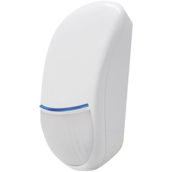 Comprar AMC AM-DT1 Detector PIR doble tecnología - Certificado Grado 2 - Antimascotas - Cableado - Rango de detección 15 m - Apt