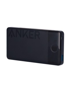 Anker Ank-123-PowerCore-B Anker Power Bank - Capacidade de 10000mAh - USB-A Entrada - Saídas USB-C, USB-C e USB-A - Tela - Tela 