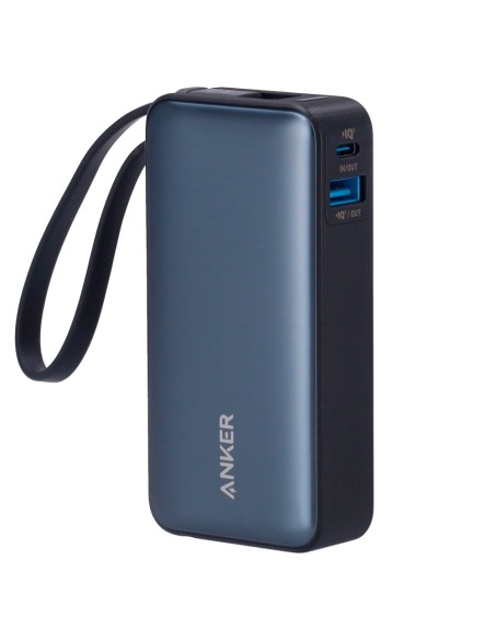 Acheter ANKER ANK-1259-B Batterie externe Anker avec écran LCD - Capacité 10 000 mAh - Entrées : câble intégré, port USB-C - Sor