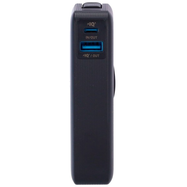 Anker Ank-1259-B Anker Power Bank com tela LCD - Capacidade de 10000mAh - Entradas de cabos integradas, porta USB-C - Saídas de 