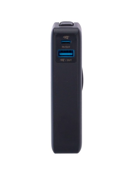 Anker Ank-1259-B Anker Power Bank com tela LCD - Capacidade de 10000mAh - Entradas de cabos integradas, porta USB-C - Saídas de 