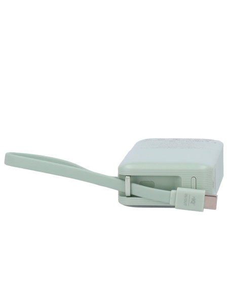 Comprar ANKER ANK-1259-G Anker Power Bank con pantalla LCD - Capacidad 10000mAh | Color verde - Entradas cable integrado, Puerto