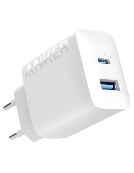 Comprar ANKER ANK-234-WCHARGER-20W1A1C-W Anker - Cargador USB - Potencia 20W - Carga rápida  - Salida USB-C y USB-A - Color blan